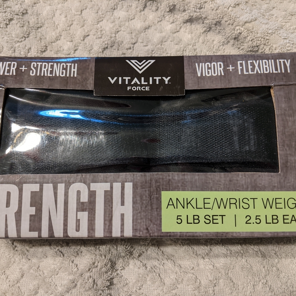 Vitality Force Ankle/Wrist Weights 5 lbs